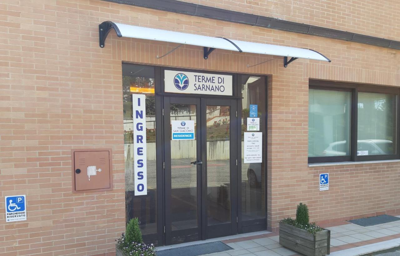 Residence Terme Di San Giacomo Sarnano Eksteriør bilde