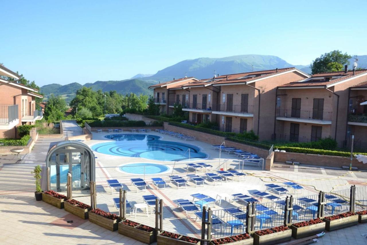 Residence Terme Di San Giacomo Sarnano Eksteriør bilde